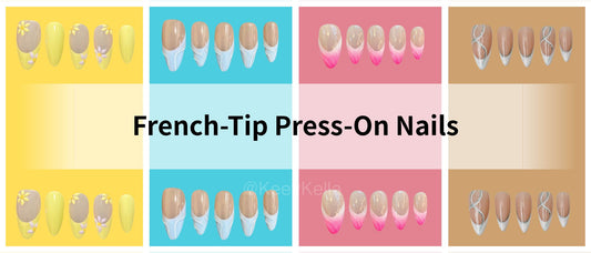 Modern Elegance: A Curated Collection of French-Tip Press-On Nails for Timeless Chic